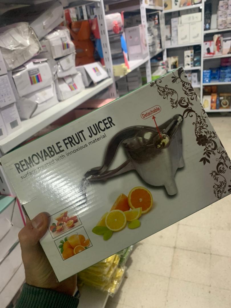 Presse-agrumes à main en aluminium pour Jus de fruits تنزوت