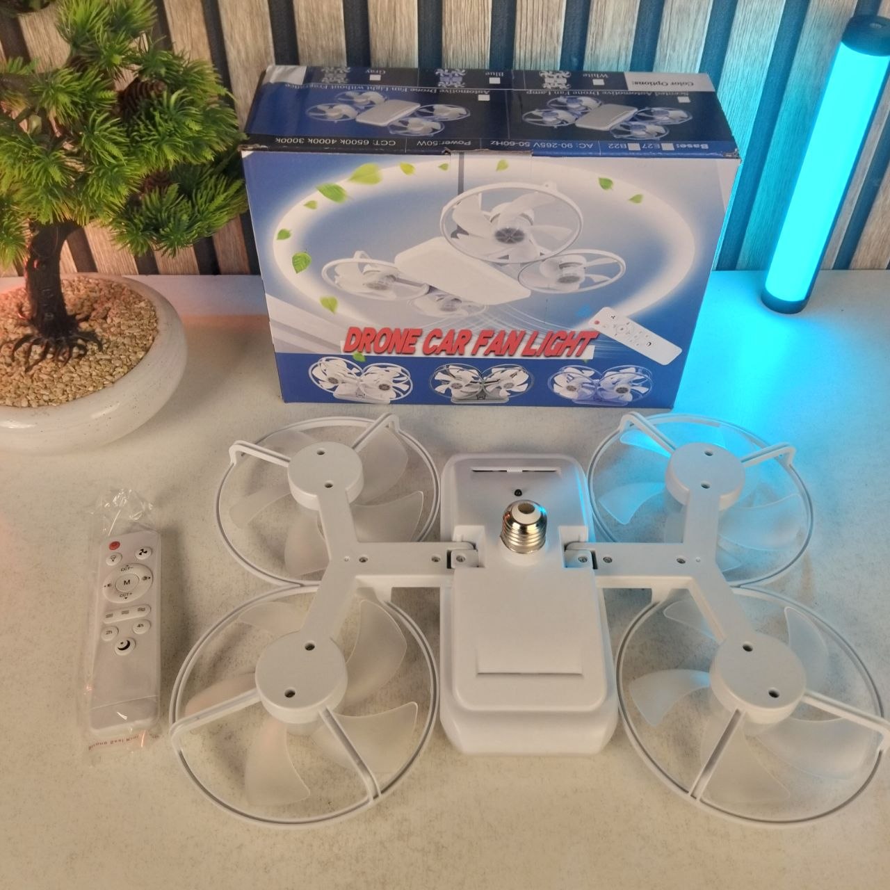 Ventilateur-de-Plafond-Lumineux-Design-Drone-E27-avec-T-l-commande-مروحة-إضاءة-ذكية-بتصميم-طائرة-درون-مع-يد-تحكم.png