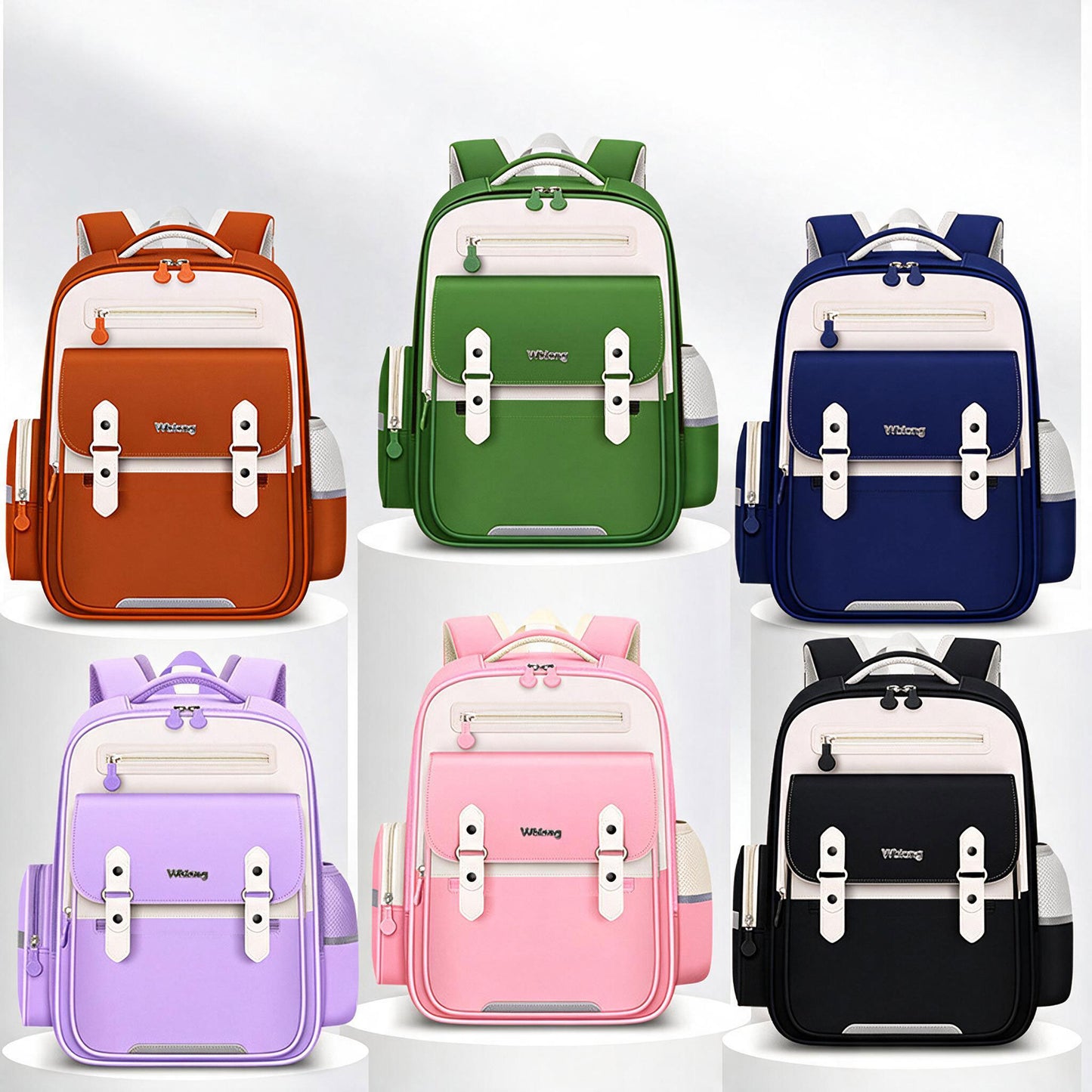 Sac-Dos-Scolaire-Style-Kawaii-Grand-Volume-Tissu-Imperm-able-Vert-SACKDS08VT-حقيبة-مدرسية-بتصميم-كاوايي.png