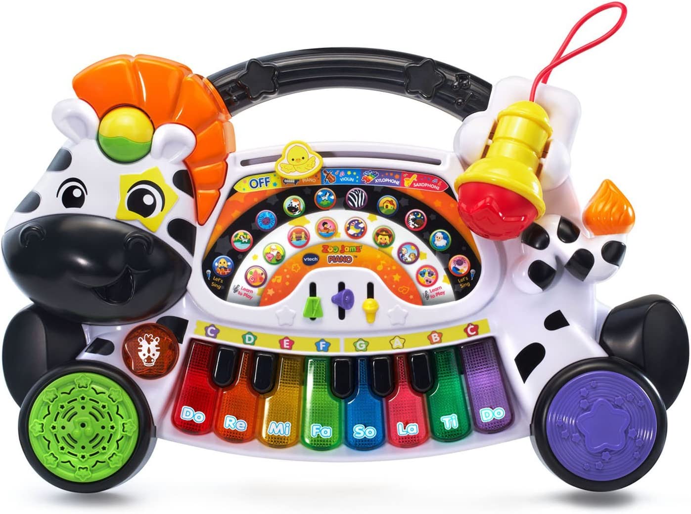 VTech-Piano Apprend Musique Notes et Instruments avec Clavier Interactif تنزوت