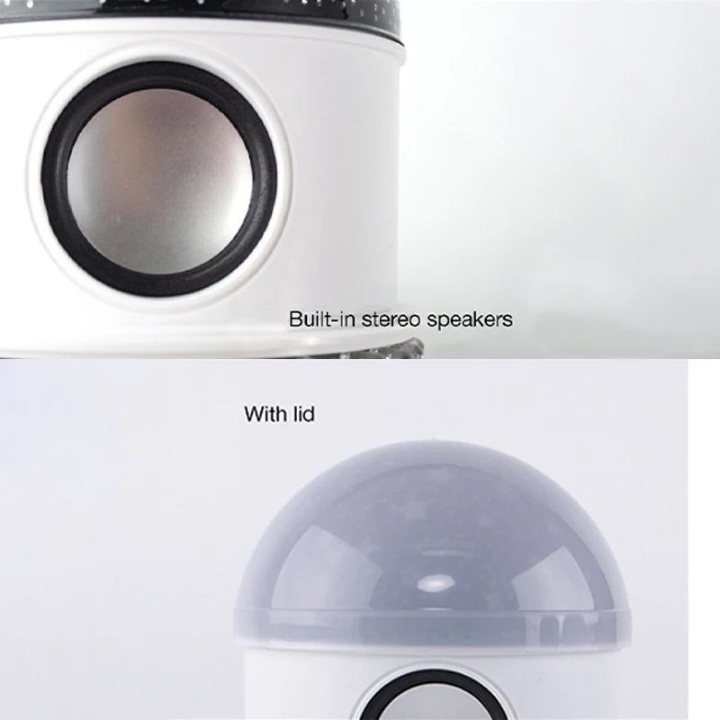 Ampoule LED Bluetooth Haut-parleur + effet jeux d lumière de scène magique - تنزوت