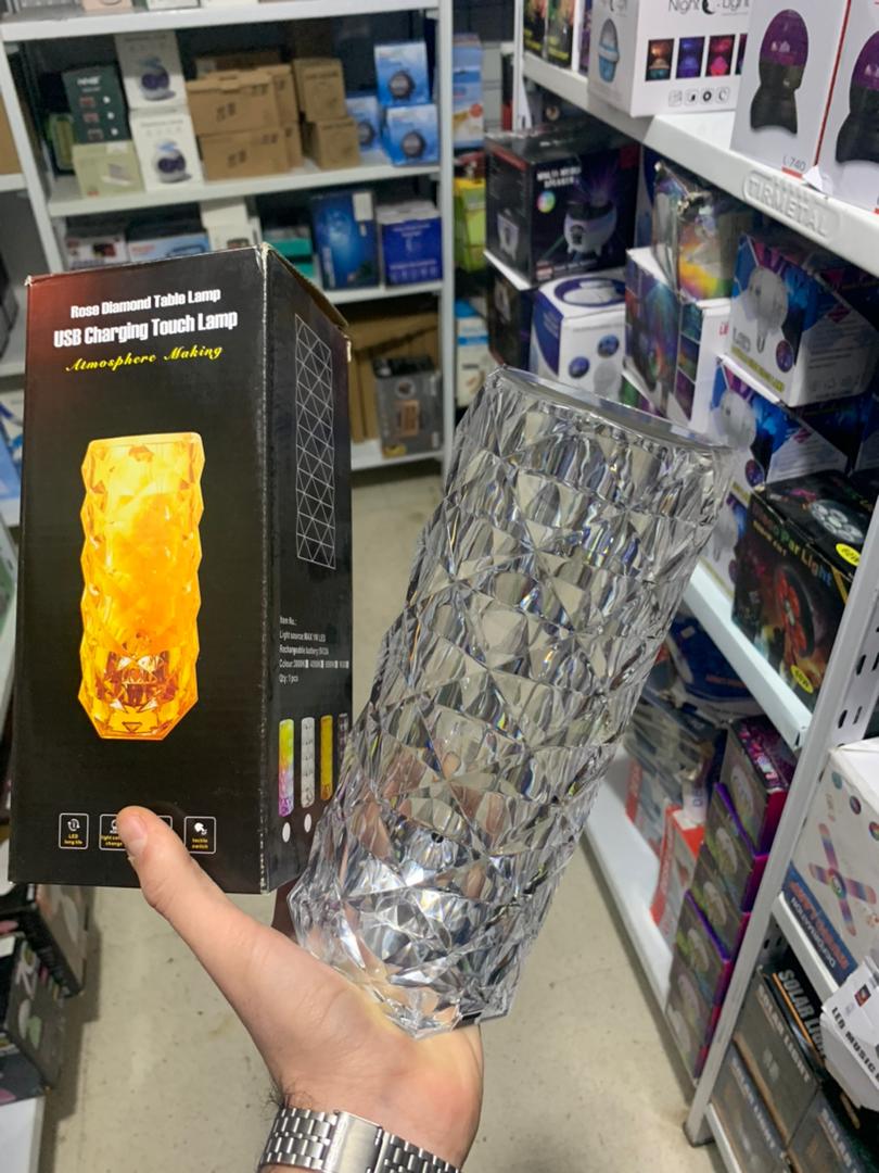 Lampe led en cristal Diamant style RGB 16 Couleurs تنزوت