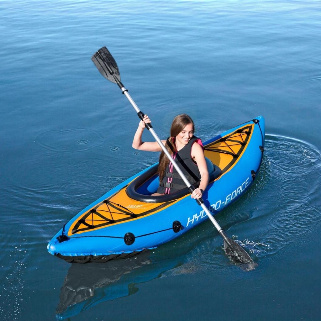 Hydro-Force Cove Champion Kayak Gonflable 275 x 81cm Bestway#65115 تنزوت