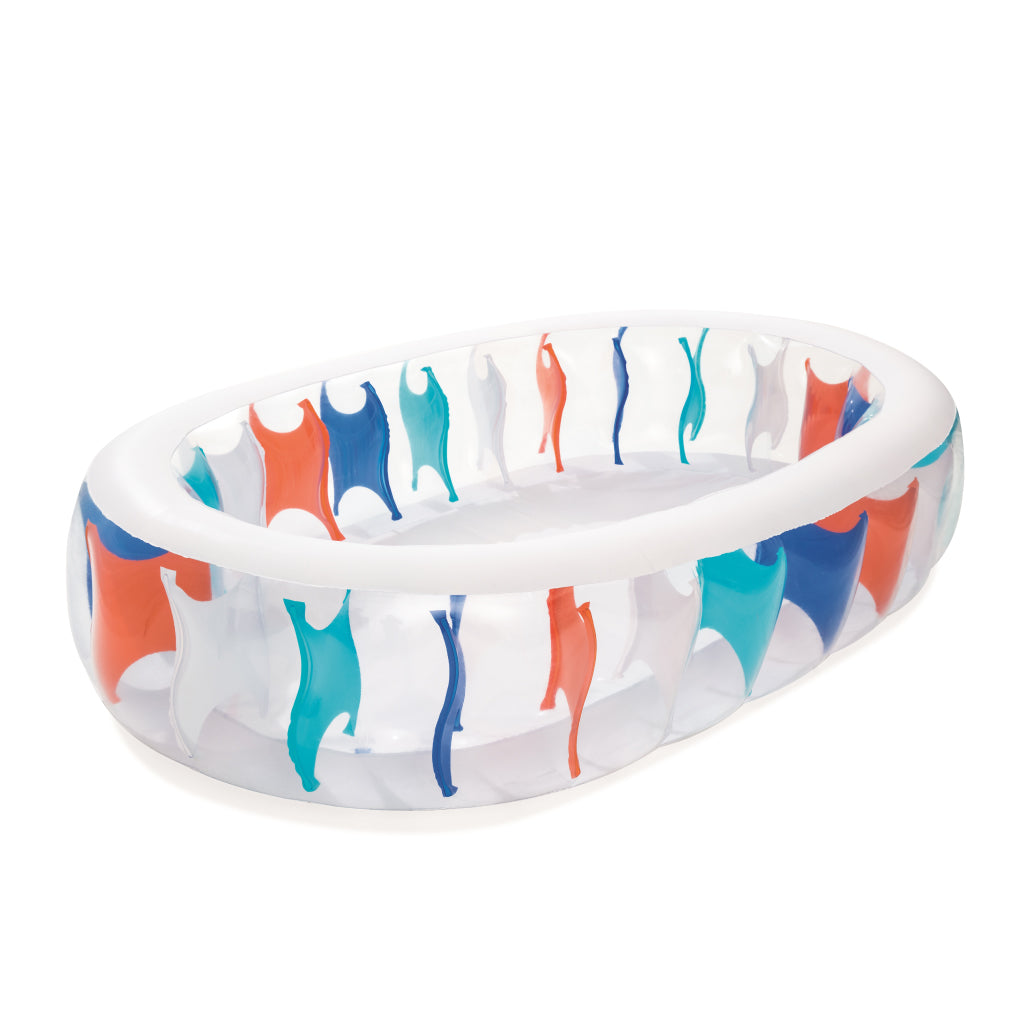 Piscine Elliptique Gonflable Familiale Bestway 54066 تنزوت