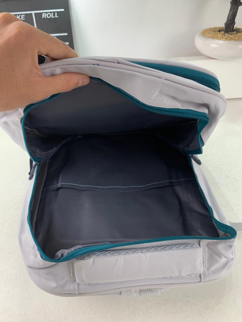 Sac à Dos Enfant Space Design Ludique Multi-Poches Gris – حقيبة مدرسية للأطفال لون رمادي تنزوت