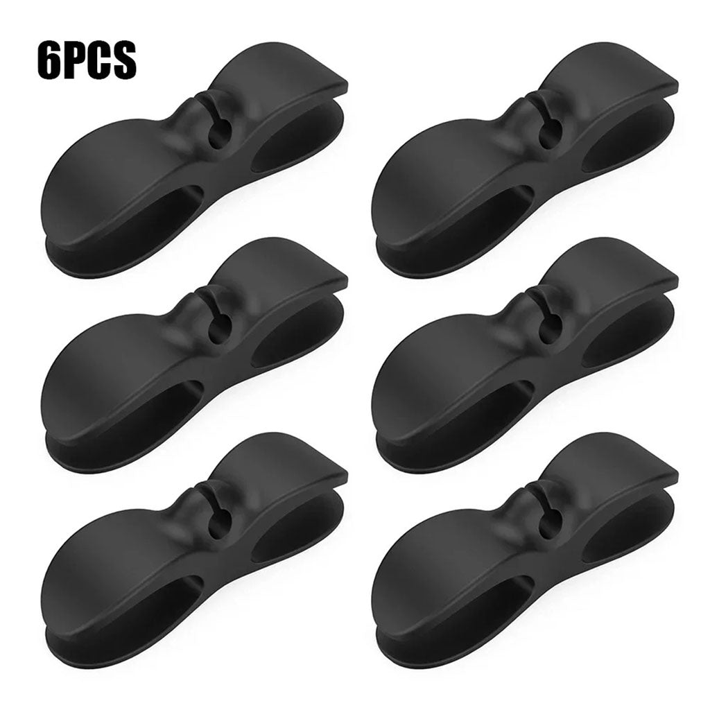 Support Enrouleur de Câble 6Pcs Facile à Installer – مثبت ومنظم كابلات تنزوت