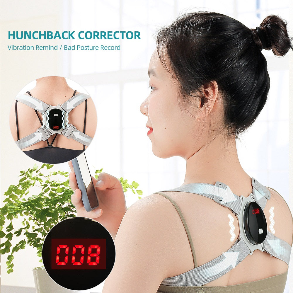Correcteur de Posture Intelligent réglable vibrante تنزوت