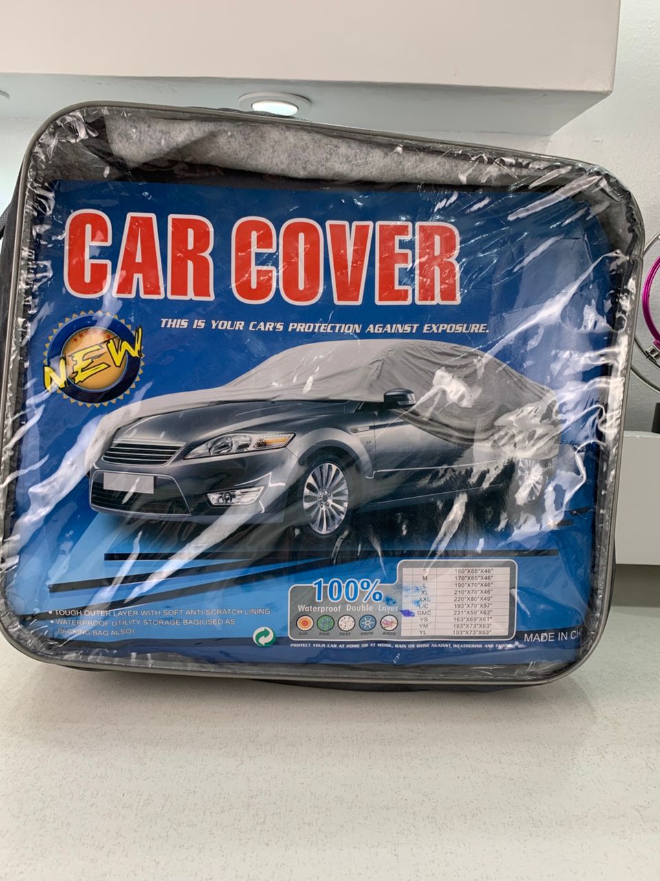 Bâche Auto Housse de Protection 4 Saisons (Grande Taille DOBLO , Kangoo..) تنزوت
