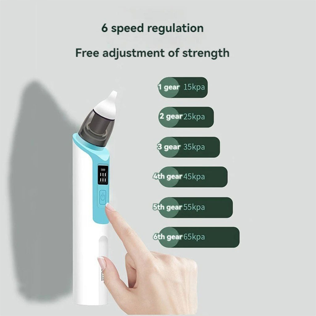 Aspirateur Nasal Électrique pour Bébé Adapté aux Nourrissons et Nouveau-nés – جهاز شفط للرضع - تنزوت