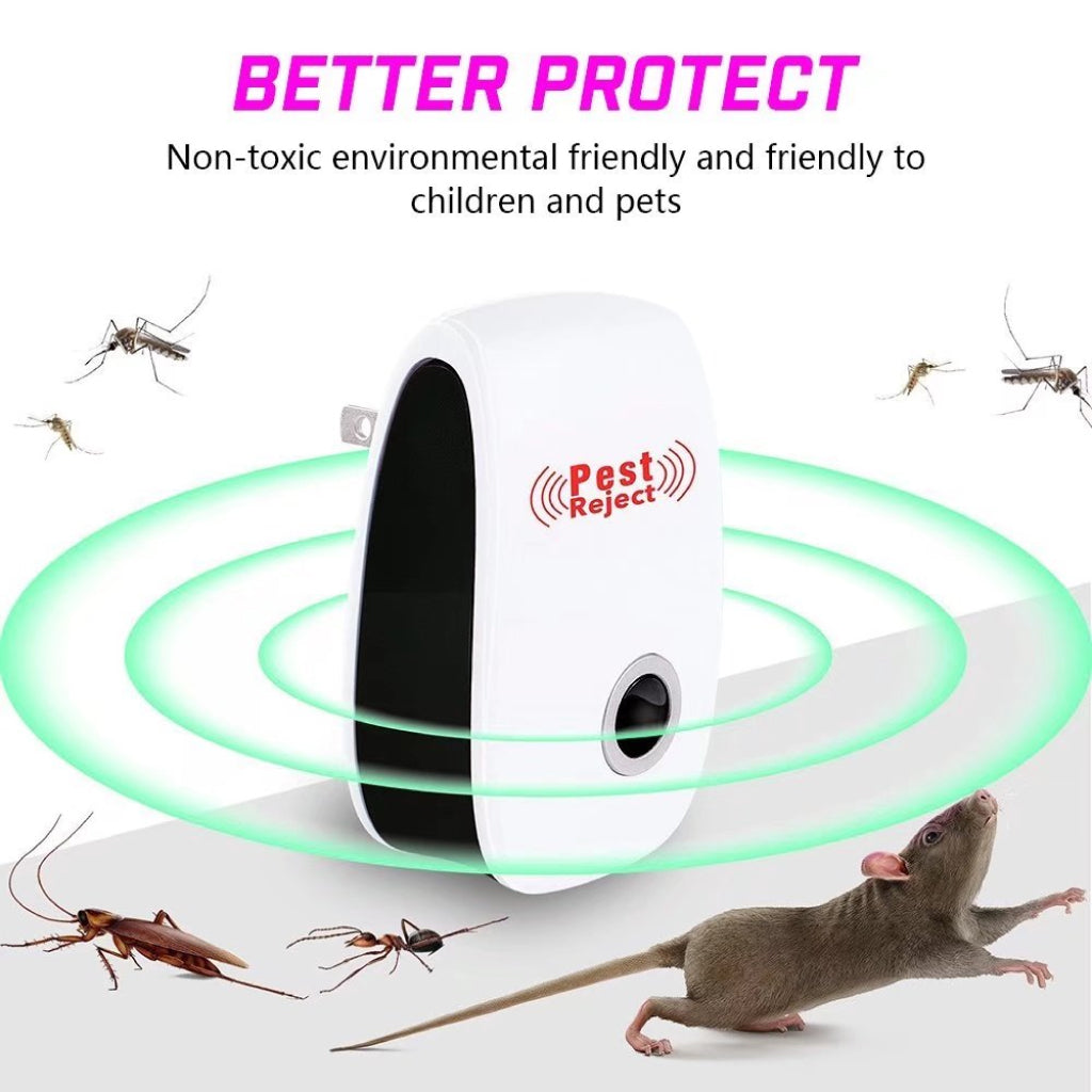 Dispositif de Repousse contre Insectes et Rats via Ultrasons - تنزوت