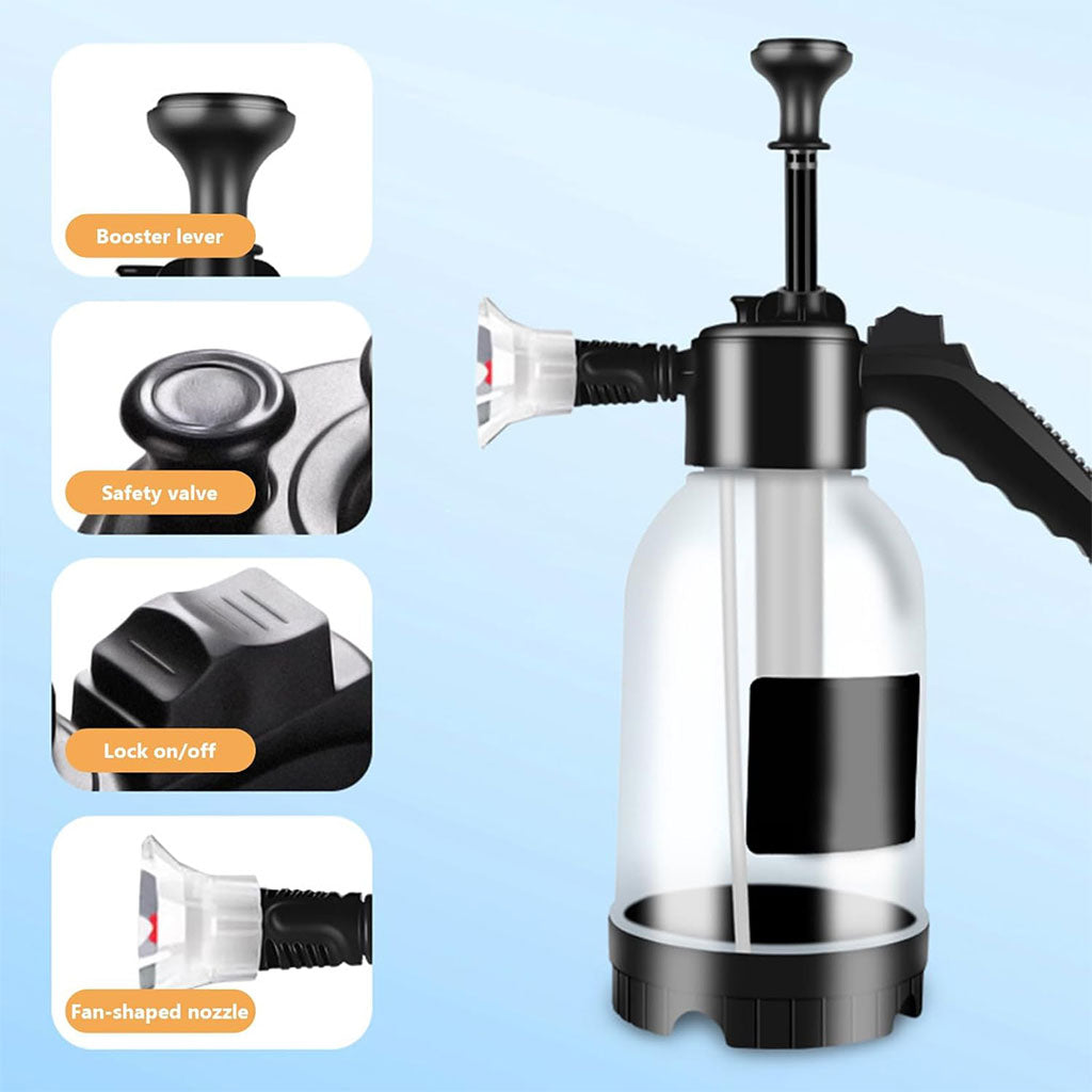 Bouteilles de Pulvérisation de Mousse Sous Pression pour Voiture 2L – موزع الرغوة تنزوت