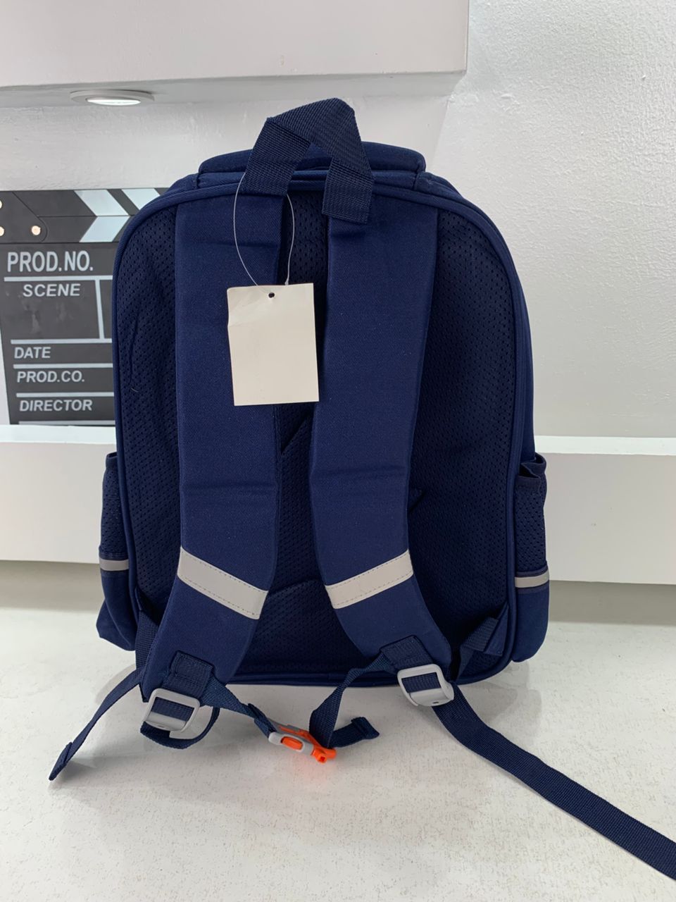 Sac à Dos Enfant Ludique avec Plusieurs Compartiment et un Peluche LM-5122 Bleu Nuit – حقيبة ظهر للأطفال أزرق ليلي تنزوت