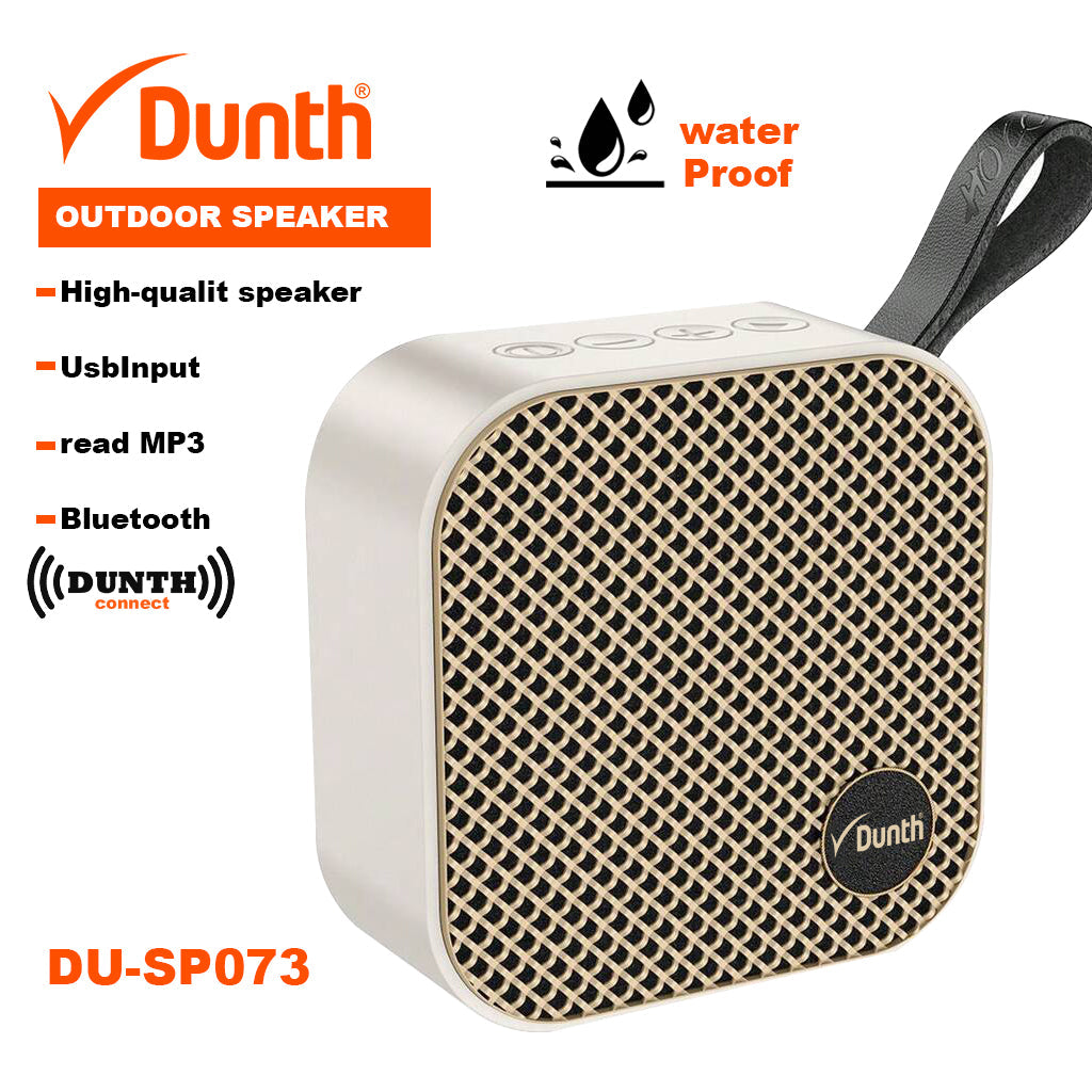 Ampli haut parleur sans fil à batterie rechargeable, Bluetooth 1800W DUNTH DU-SP123 - تنزوت
