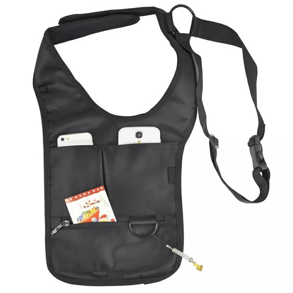 Sacoche sous-bras Anti-vol Multi-Poche Design Élégant Pour Voyage Quotidien تنزوت