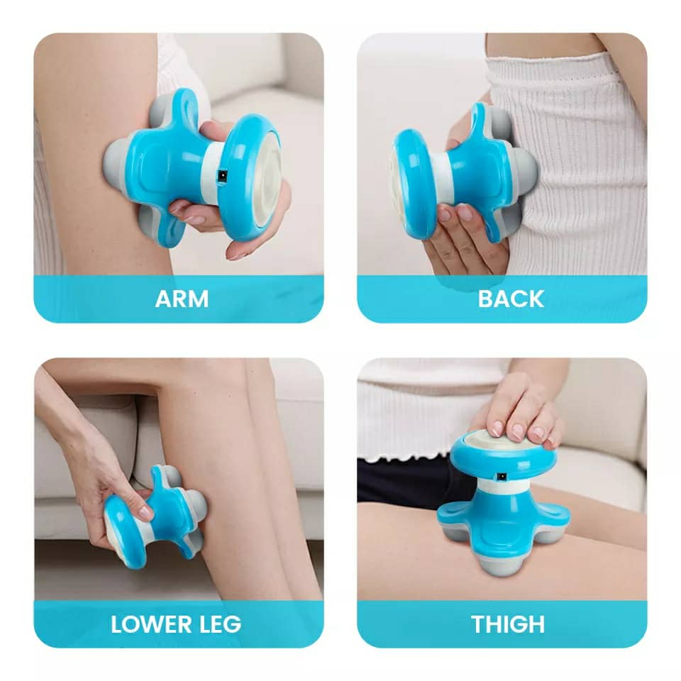 Masseur Vibro Electrique full body forme de triangle - تنزوت