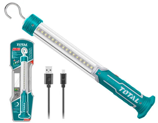 Lampe De Travail TOTAL Rechargeable Avec Base Magnétique TWL3606LI - تنزوت