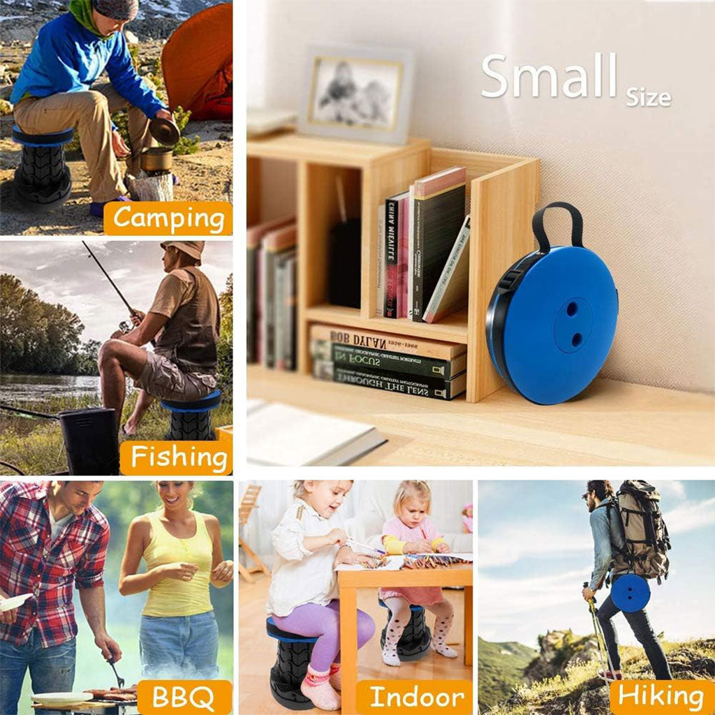 Tabouret Télescopique Portable pour Camping et Sorties – كرسي تليسكوبي محمول تنزوت
