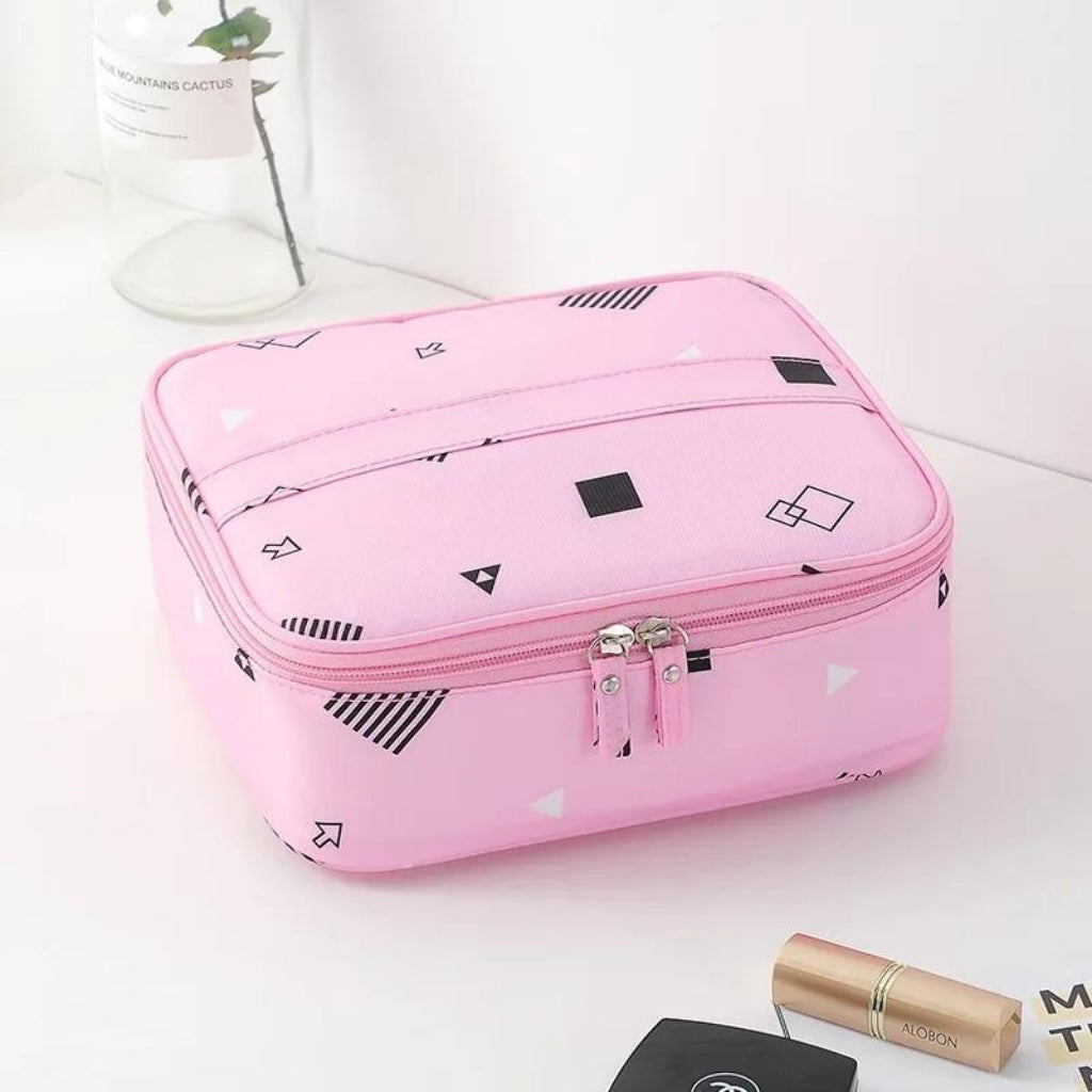 Pochette de maquillage et de cosmétiques, trousse de toilette Pour voyages تنزوت