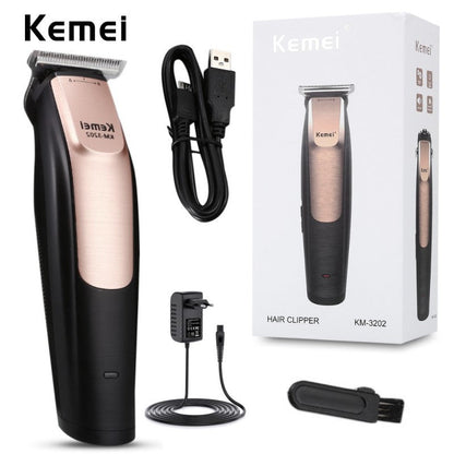 Tondeuse À Cheveux Sans Fil Électrique Professionnel Kemei KM-3202 - تنزوت
