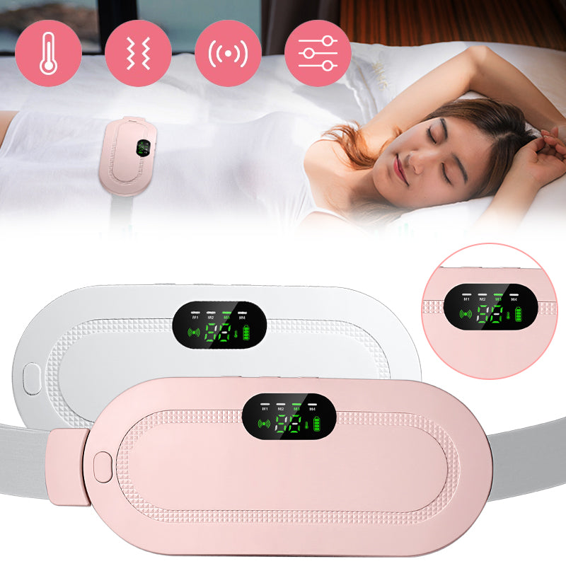 Coussin chauffant Portable menstruel pour soulagement de la douleur femme حزام هزاز ساخن لتسكين آلام الدورة الشهرية تنزوت