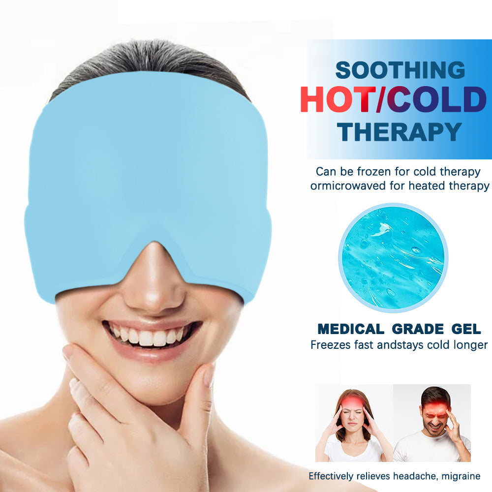 Chapeau de soulagement des maux de tête en Gel extensible تنزوت
