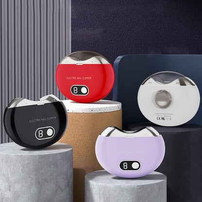 Coupe-ongles électrique et automatique, Anti éclaboussures, Portable, pour bébé et adulte تنزوت