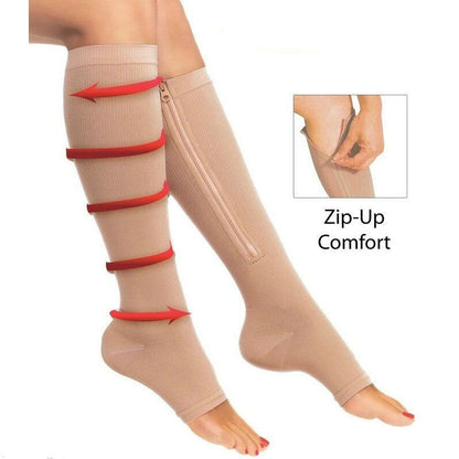 zip sox chaussettes de compression pour les varices تنزوت