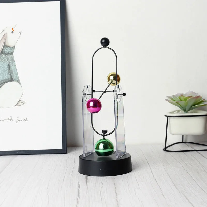 Boule d'équilibre de bureau à mouvement perpétuel,décor anti-stress تنزوت