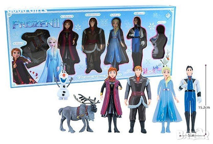 Ensemble de figurine Frozen 6 caractéres تنزوت
