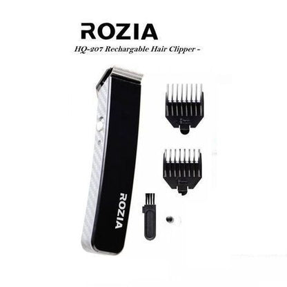 Rozia Tondeuse Cheveux et barbes Rechargeable Sans fil HQ207 - تنزوت