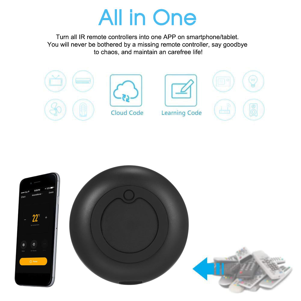 Télécommande universelle intelligente Wifi-IR (2.4ghz) hub de contrôle compatible avec Alexa Google Home -Tuya Smart Life - تنزوت