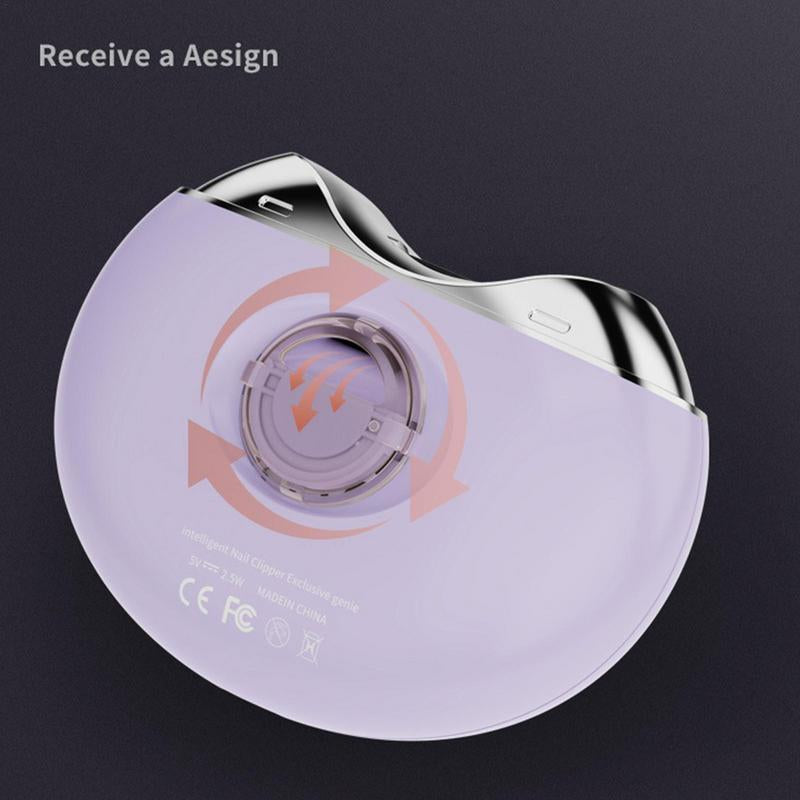 Coupe-ongles électrique et automatique, Anti éclaboussures, Portable, pour bébé et adulte تنزوت