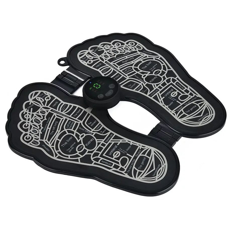 Tapis de massage électrique des pieds EMS Technologie Physiothérapie - تنزوت