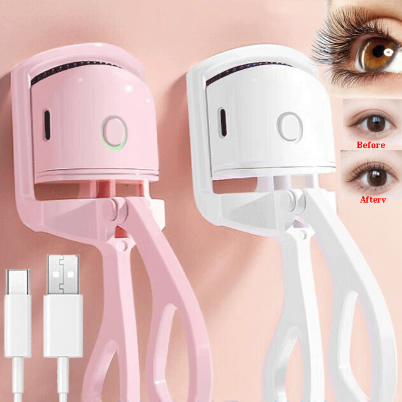 Recourbe-cils électrique portable avec un pince d'epilation thermique تنزوت