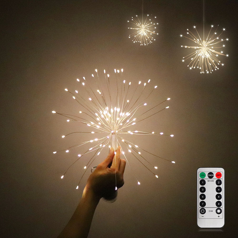 Lumière décorative de feux d'artifice en LED تنزوت