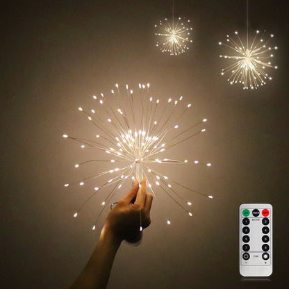 Lumière décorative de feux d'artifice en LED تنزوت