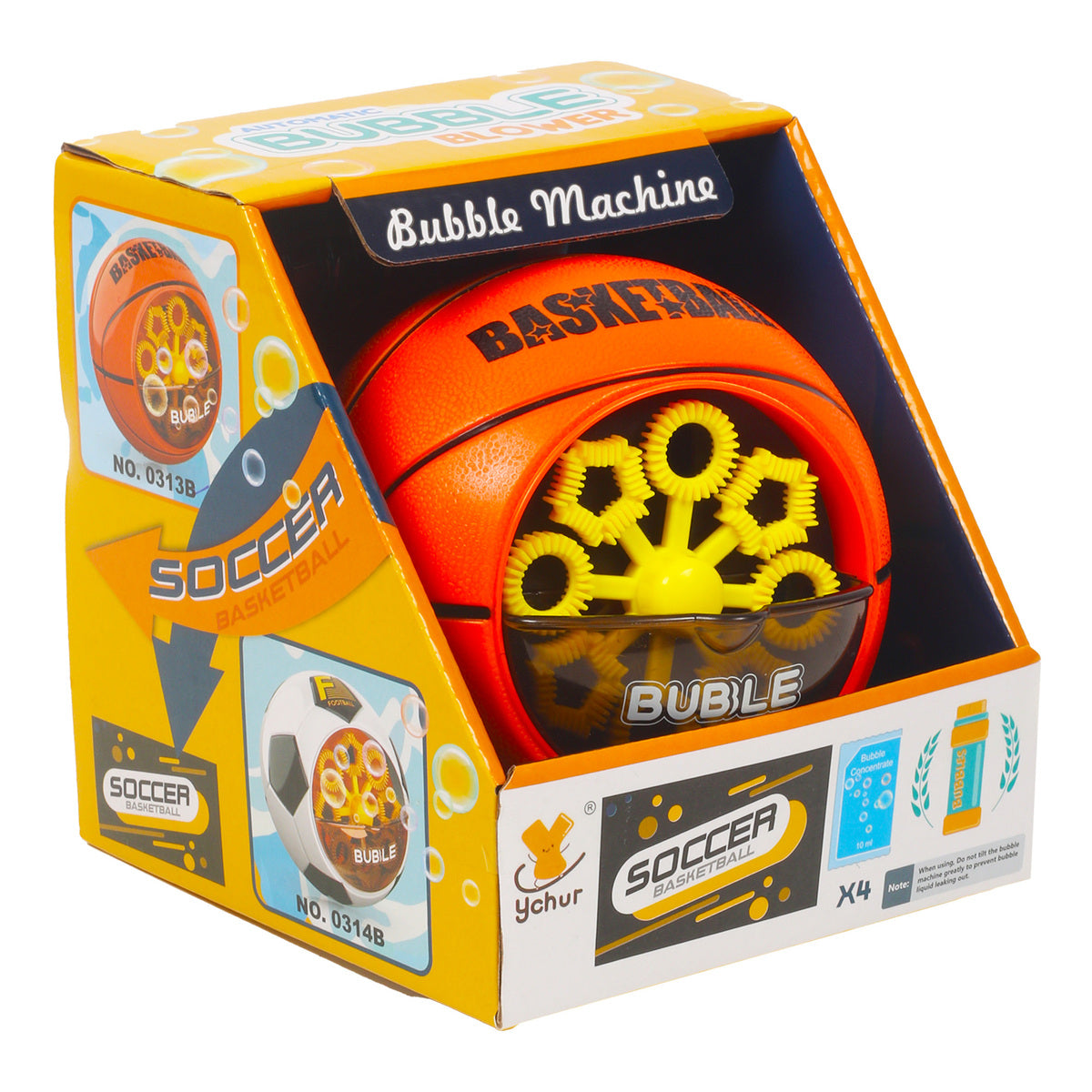 Machine à Bulles de football pour les enfants - لعبة صنع فقاعة كرة السلة تنزوت