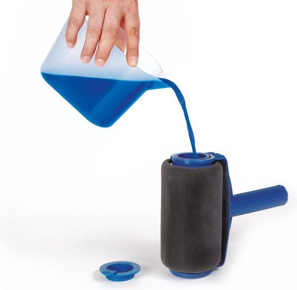 Set of 8 multifunctional wall paint roller tools by تنزوت, includes various rollers for home painting projects.