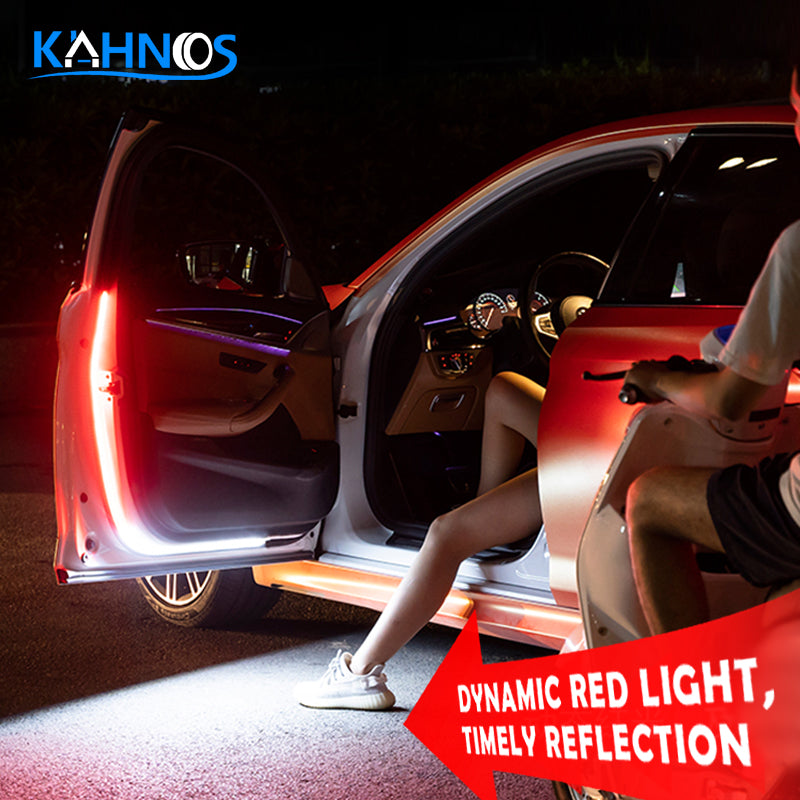 feux d’avertissement de porte voiture led anti collision 2 pcs - تنزوت