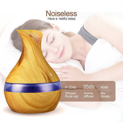 humidificateur vase 300ml Aromathérapie Diffuseur Avec 7 Couleur LED Lumière V2 تنزوت