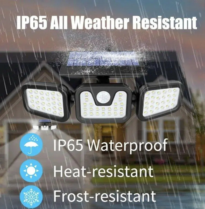 Lampe solaires d’extérieur etanche 112 LED Avec détecteur de mouvement FL-1725A تنزوت