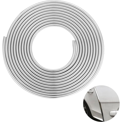 Bande de protection universelle en pour portières de voiture chromées 10m – شريط واقي لباب السيارة - تنزوت