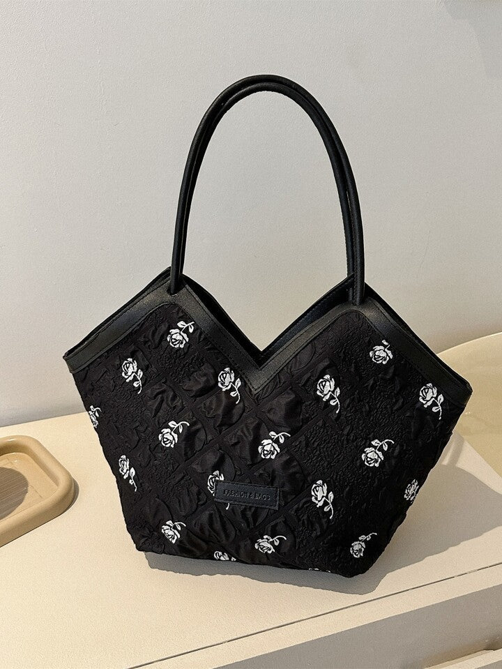 Sac à main pour femme motif a fleur تنزوت