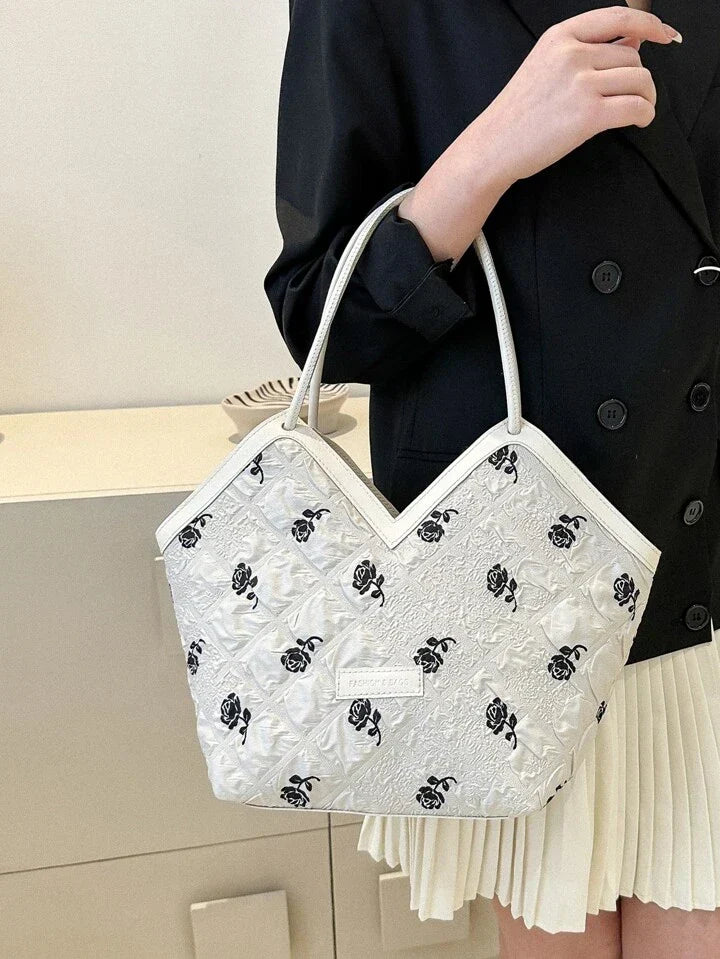 Sac à main pour femme motif a fleur تنزوت