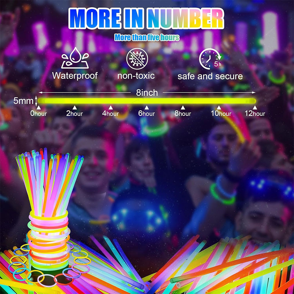 Glow-Sticks-Bulk-Party-Favors-50pcs-8inch-Party-Time-أساور-مضيئة-للحفلات.png