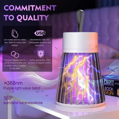 Lampe a lumière UV électrique zappeur anti-moustiques Rechargeable تنزوت