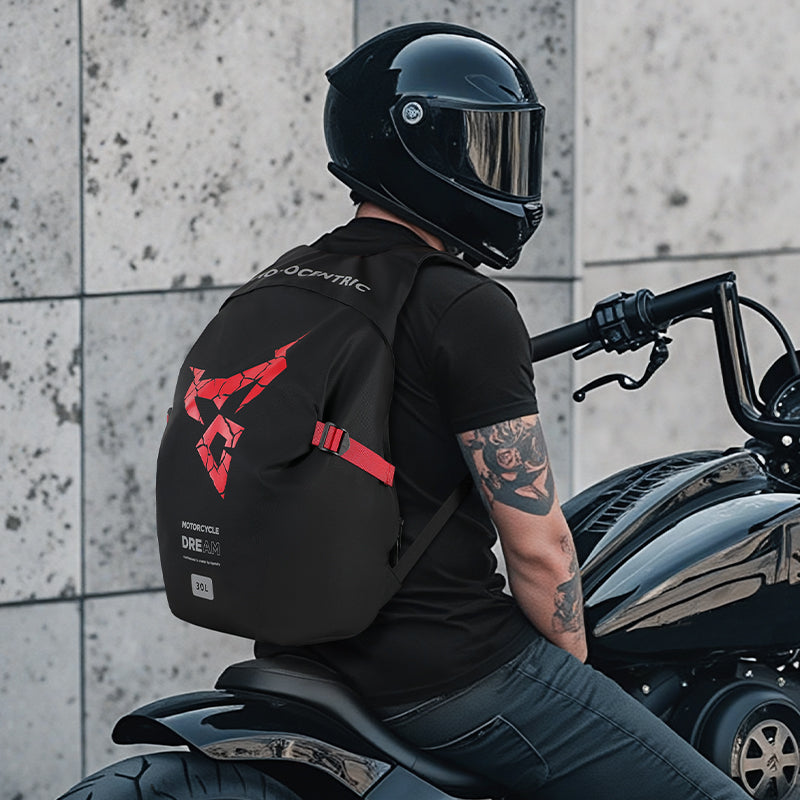 Sac à Dos MOTOCENTRIC pour Casque de Moto - حقيبة ظهر المخصصة لخوذة الدراجة النارية