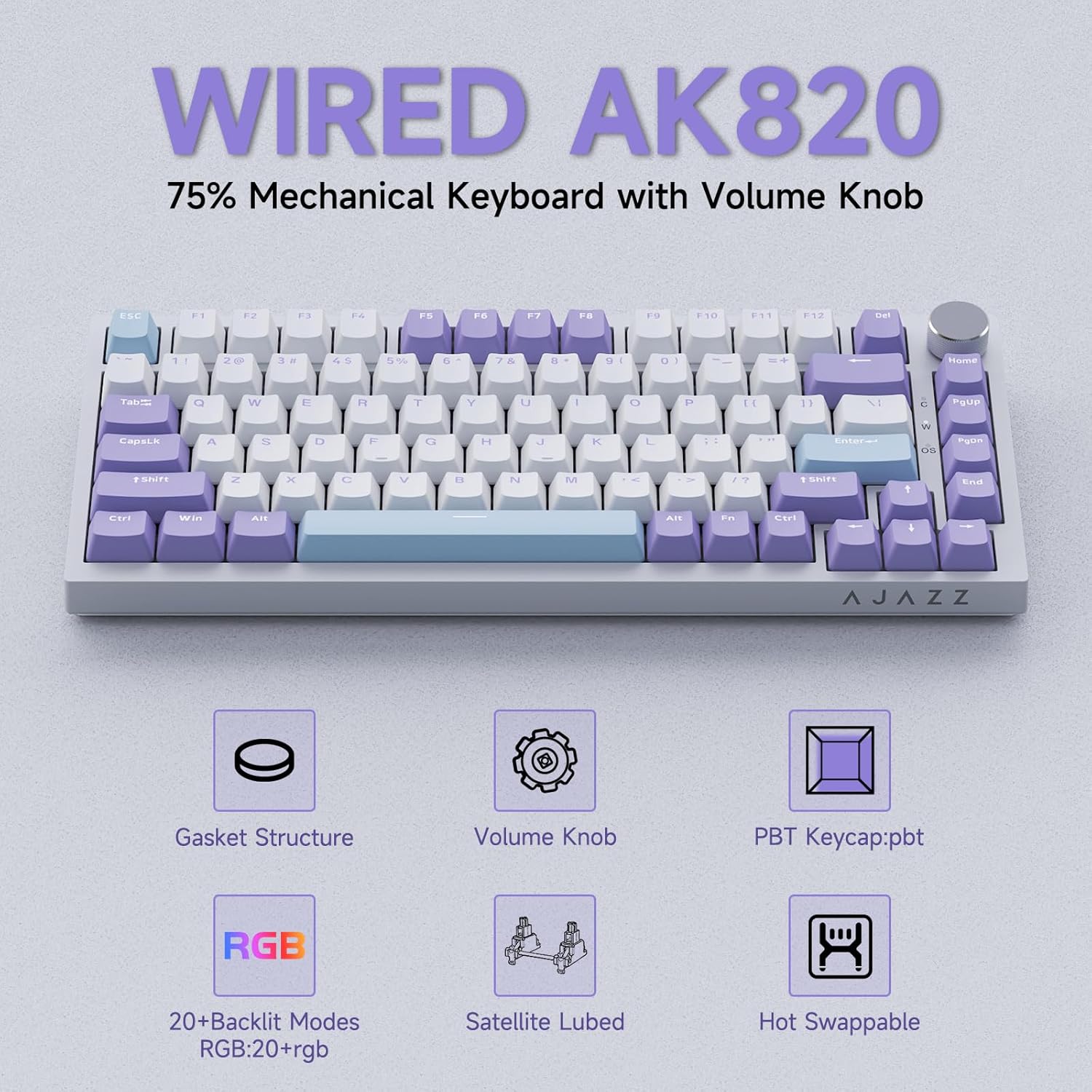 Clavier-M-canique-Ajazz-AK820-Purple-avec-Bouton-de-Volume-et-Structure-Gasket-لوحة-مفاتيح-ميكانيكية.png
