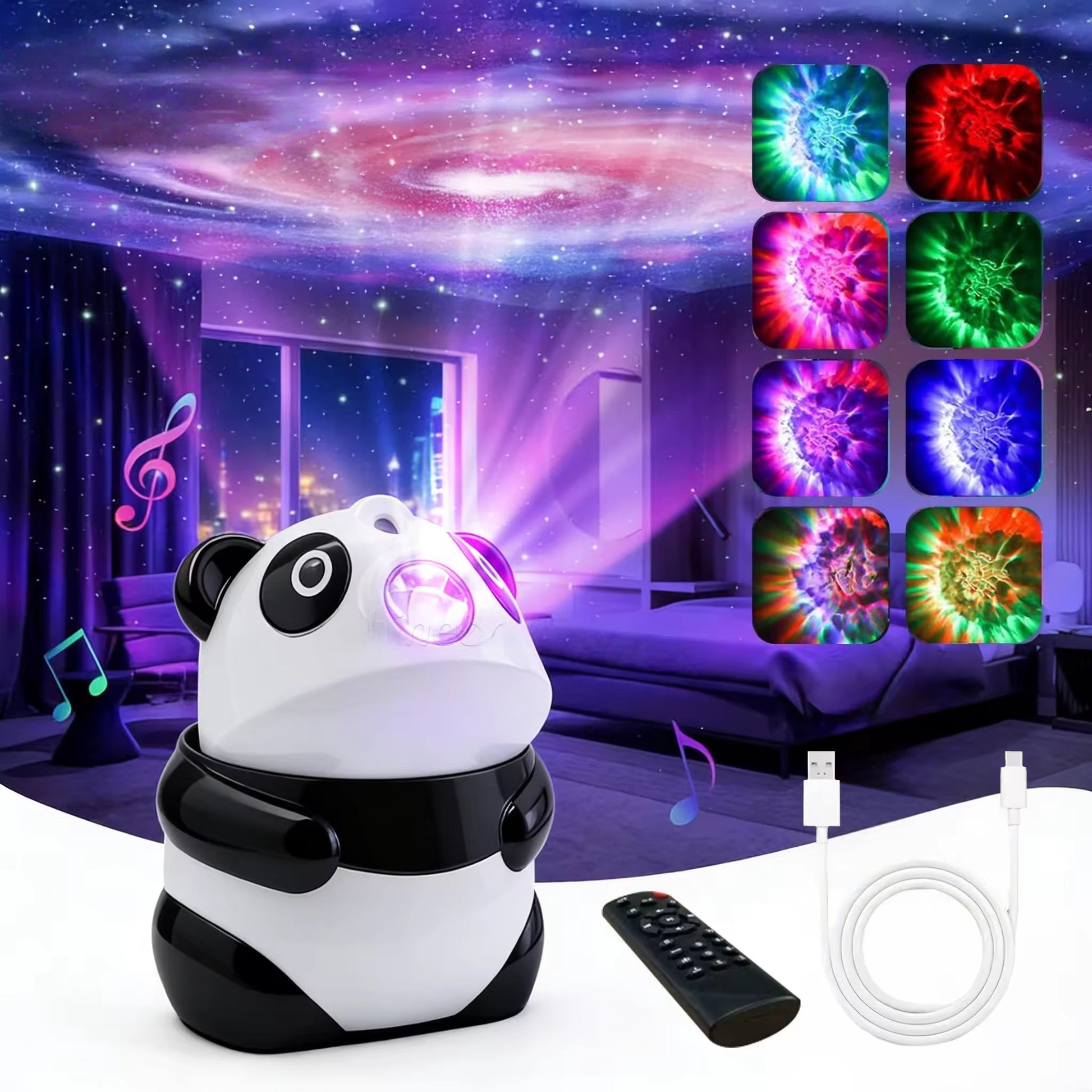 Projecteur-de-Galaxie-et-Veilleuse-Panda-Intelligente-Bluetooth-avec-15-Effets-Lumineux-جهاز-بروجكتر-المجرات-بشكل-باندا-مع-مكبر-صوت.png
