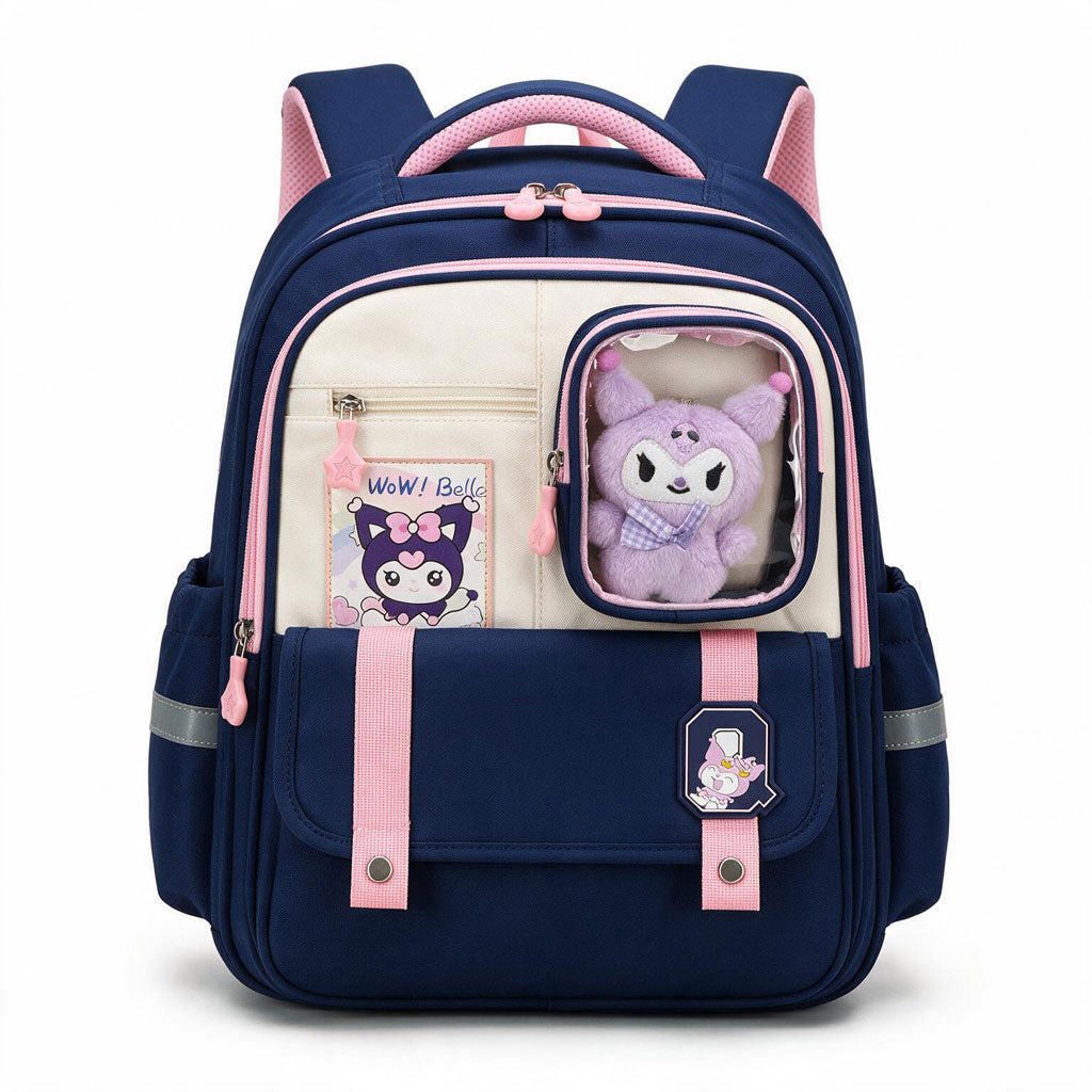Sac-Dos-Scolaire-Style-Kawaii-Grand-Volume-avec-Peluche-Incluse-Tissu-Imperm-able-Bleu-et-Rose-SACKDS04BLF-حقيبة-مدرسية-بتصميم-كاوايي.png
